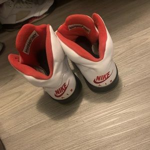Fire Red 5s Size 8.5